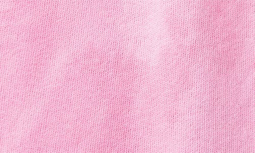 Nununu Kids' Tie Dye Cotton Sweat Shorts In Pink