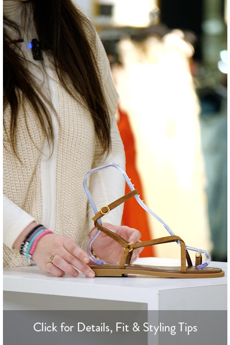 Geo Ring Ankle Strap Sandal video