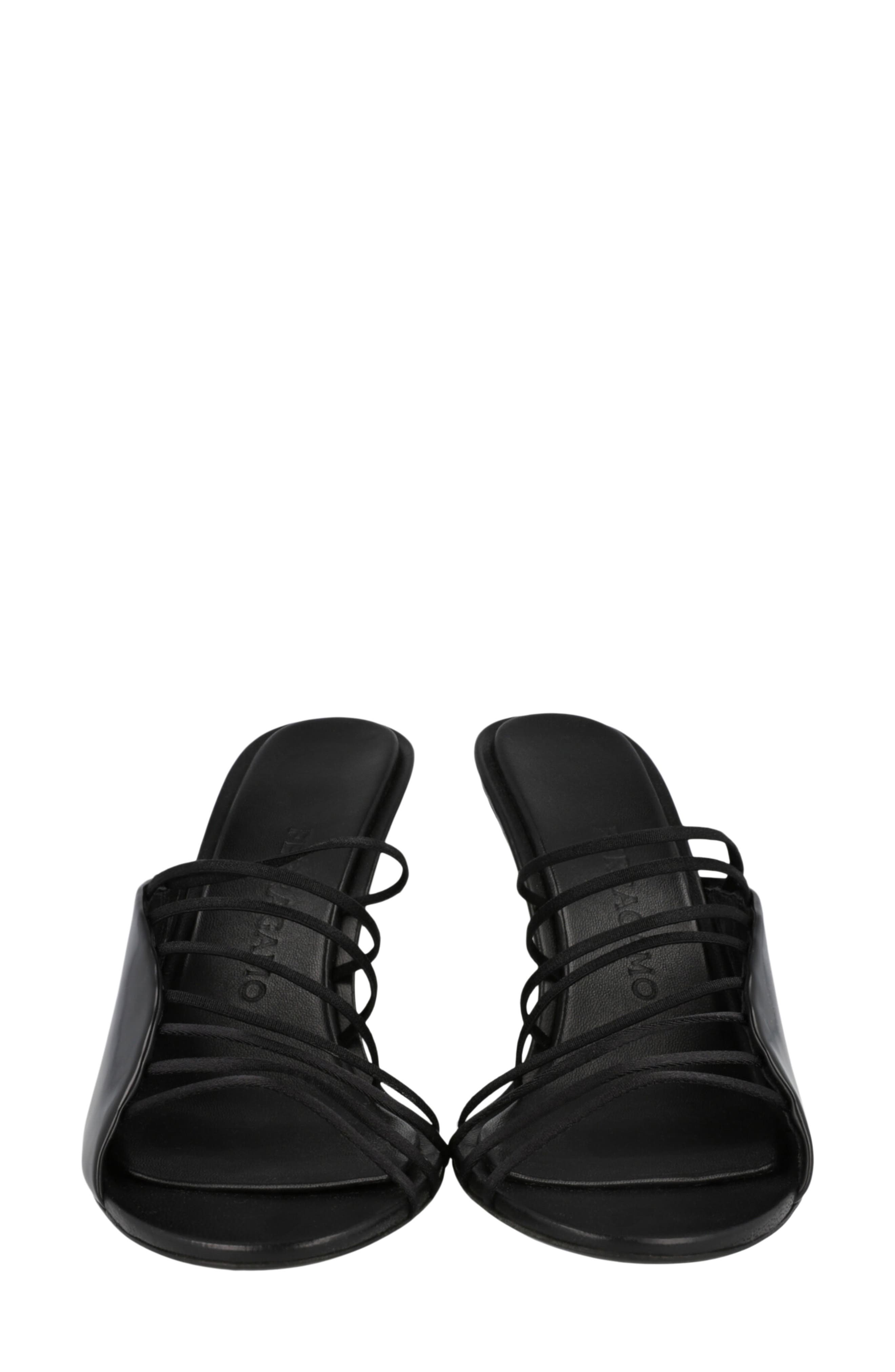 Altaire Strappy Sandal, Alternate, color, BLACK