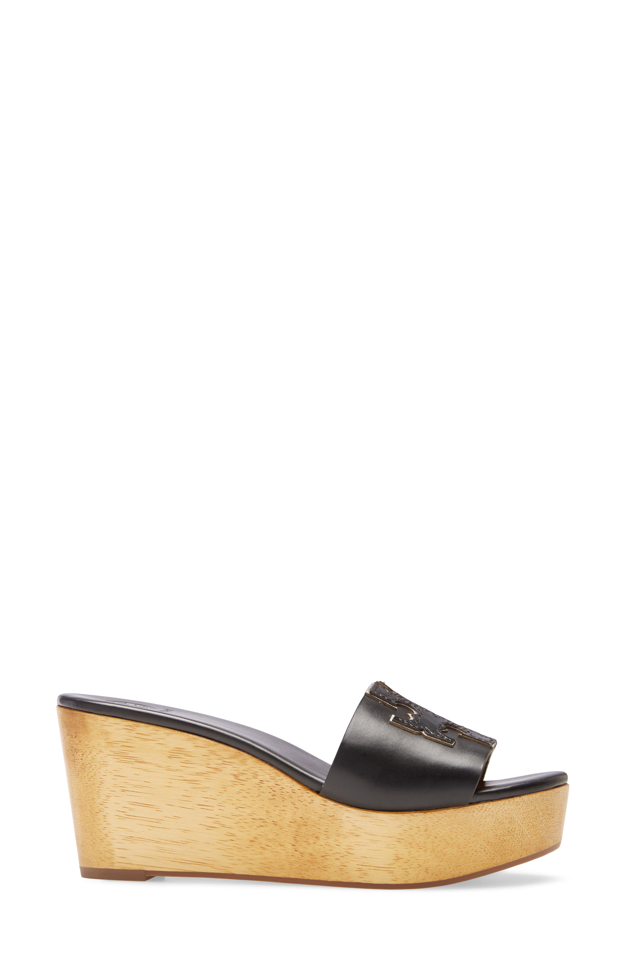 Tory Burch Ines Wedge Slide Sandal, Alternate, color, 