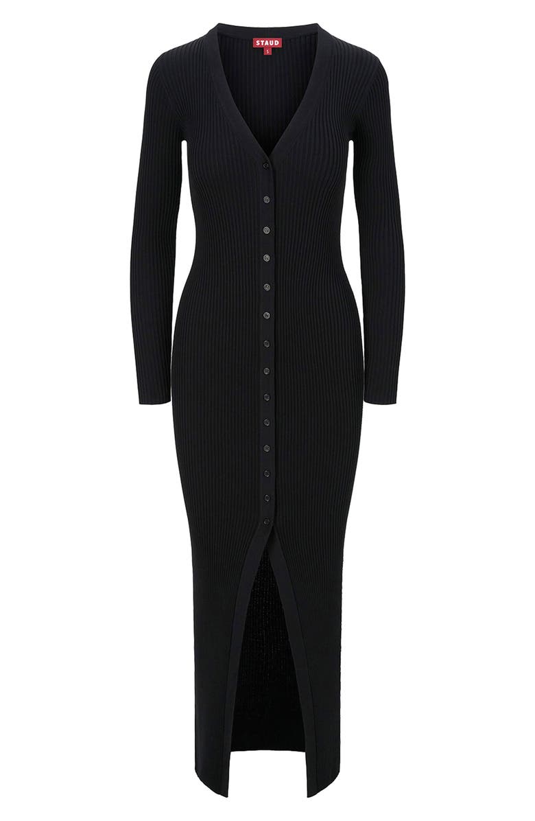 STAUD Shoko Long Sleeve Sweater Dress, Alternate, color, 