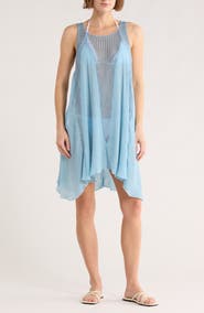 Elan Sleeveless Knit Cover-Up Dress