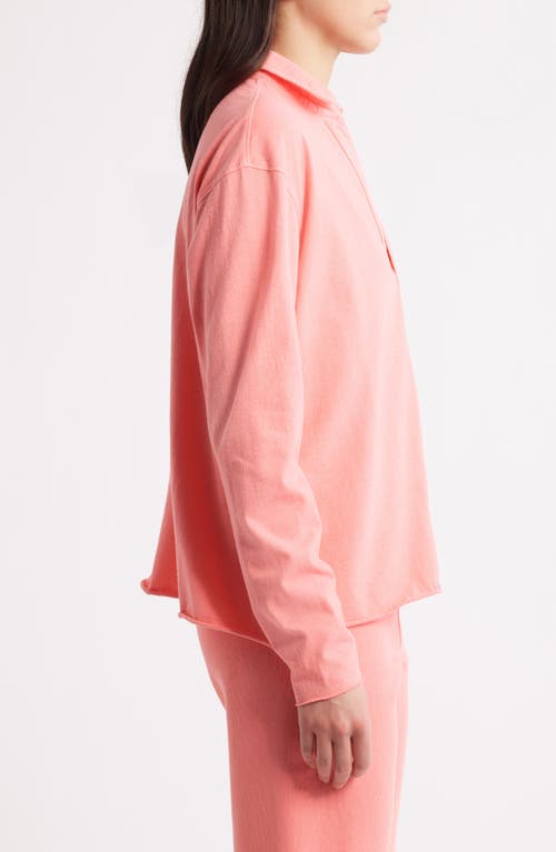 Frank & Eileen Patrick Popover Henley In Passion Fruit