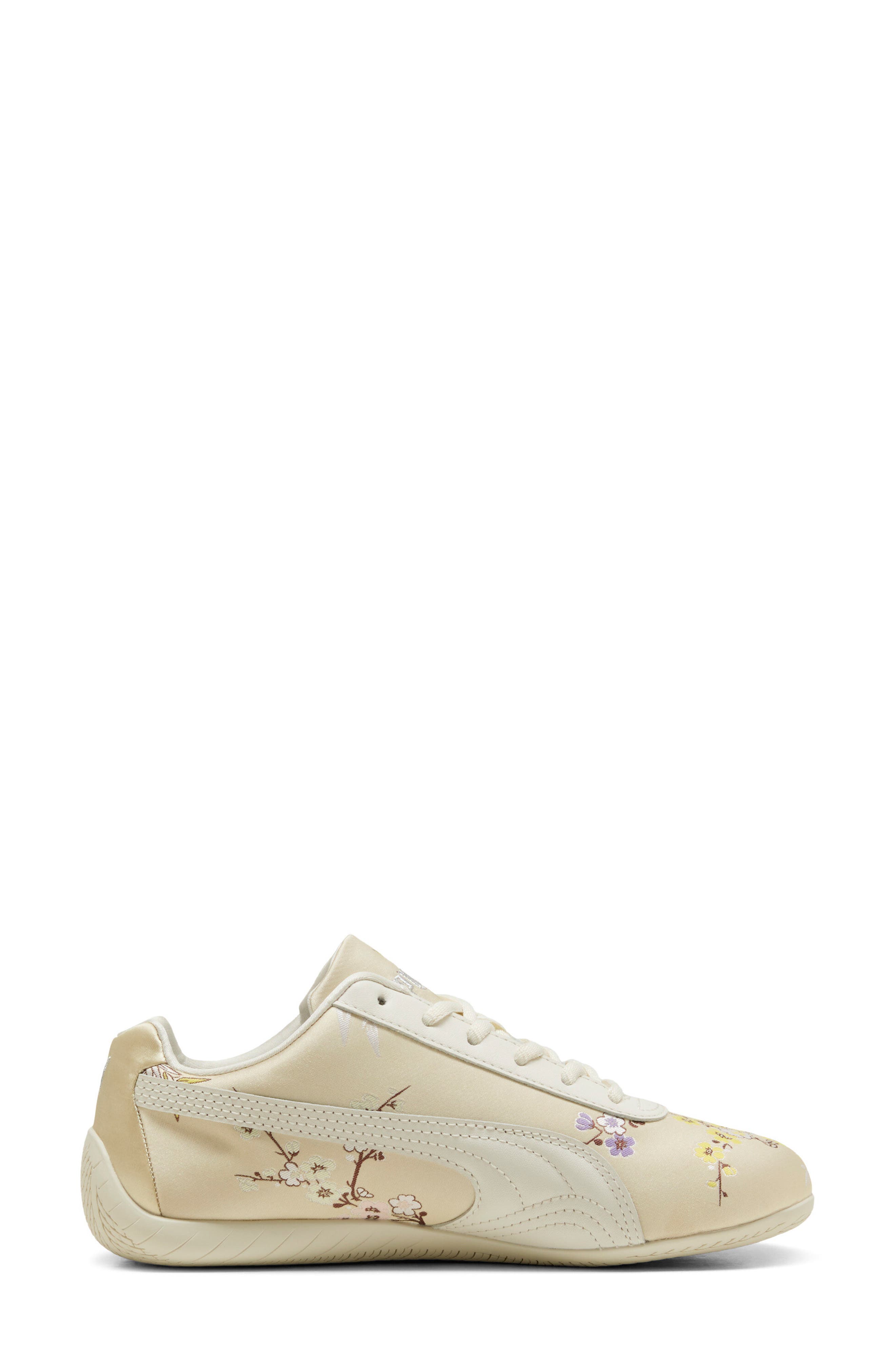 Speedcat Silky Sneaker, Alternate, color, VAPOR GRAY/ BUTTERCREAM