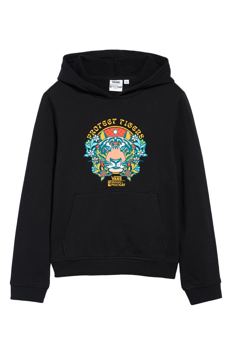 Vans x Project Cat Kids' Graphic Hoodie, Main, color, 