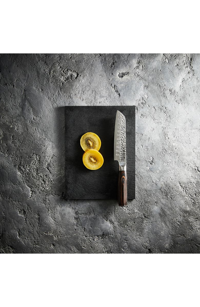 Cuisine::pro<sup>®</sup> Damashiro EMPEROR<sup>®</sup> 5" 'Try Me' Santoku Knife, Alternate, color, Silver