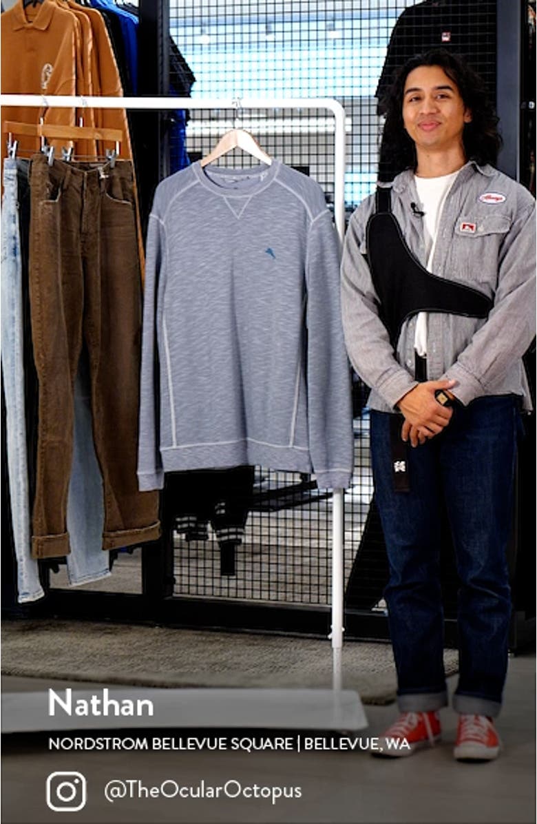 Trinidad Cotton Blend Sweater, sales video thumbnail