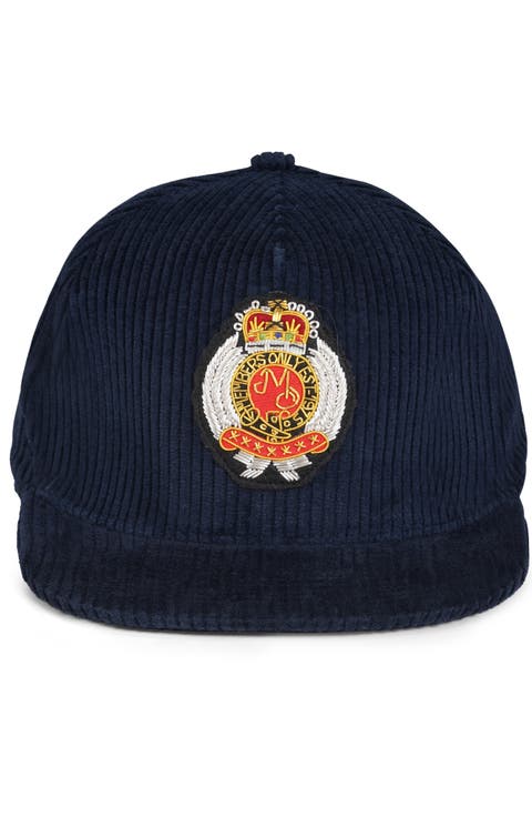 Corduroy Baseball Cap - Members Only Crest