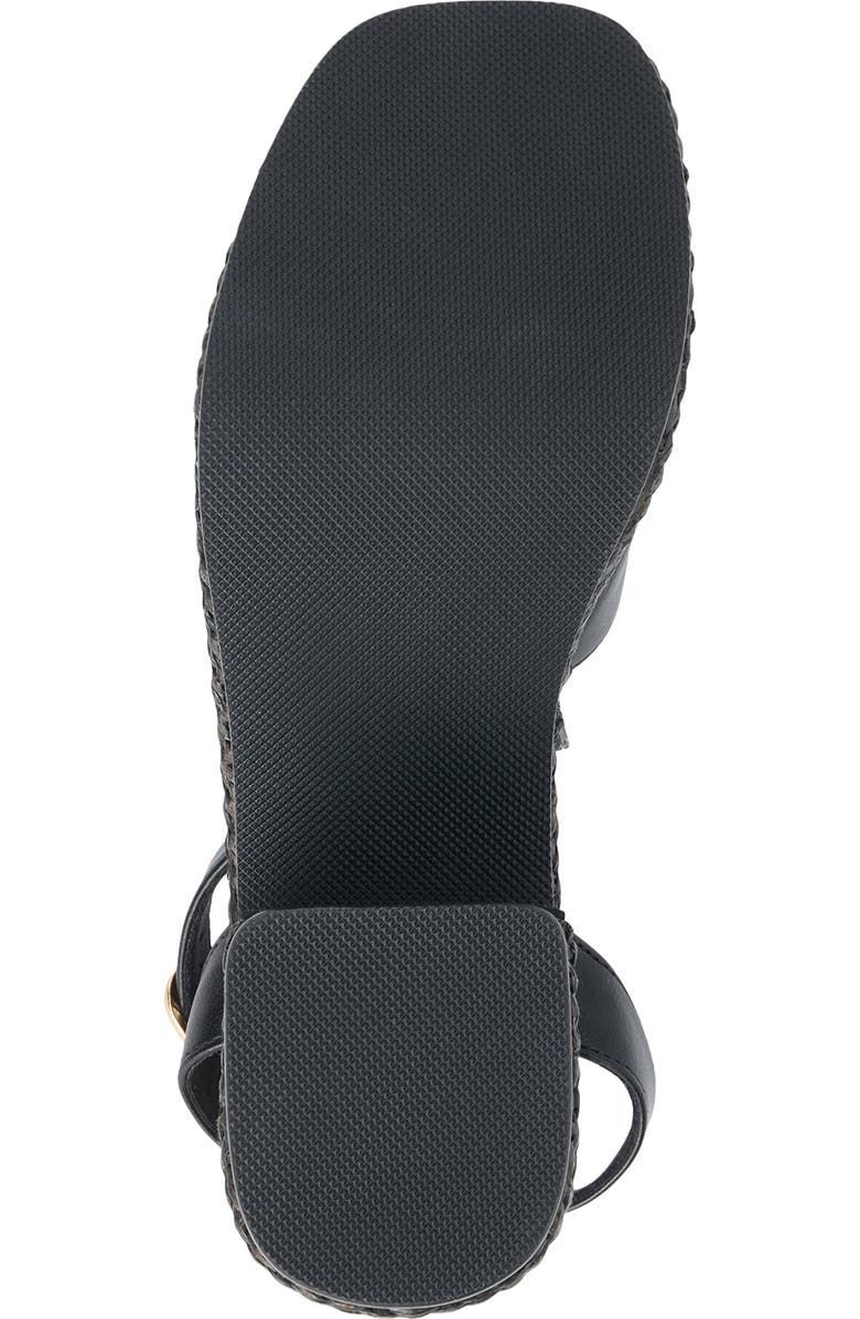 Coconuts by Matisse Arden Ankle Strap Platform Sandal, Alternate, color, Black