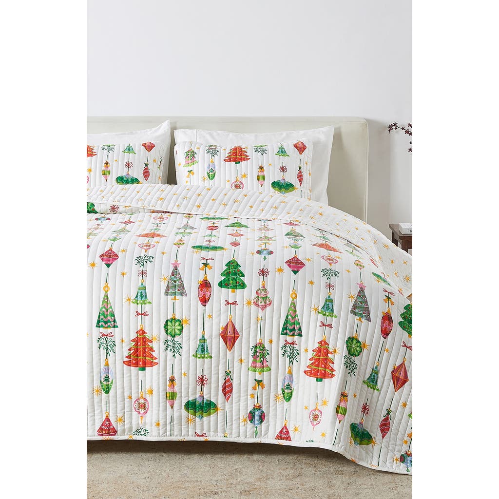 Woven & Weft Holiday 3-piece Quilt Set In Multi