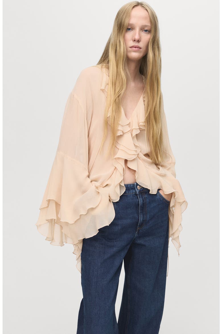 Low Rise Wide Leg Jeans, Alternate, color, DARK BLUE