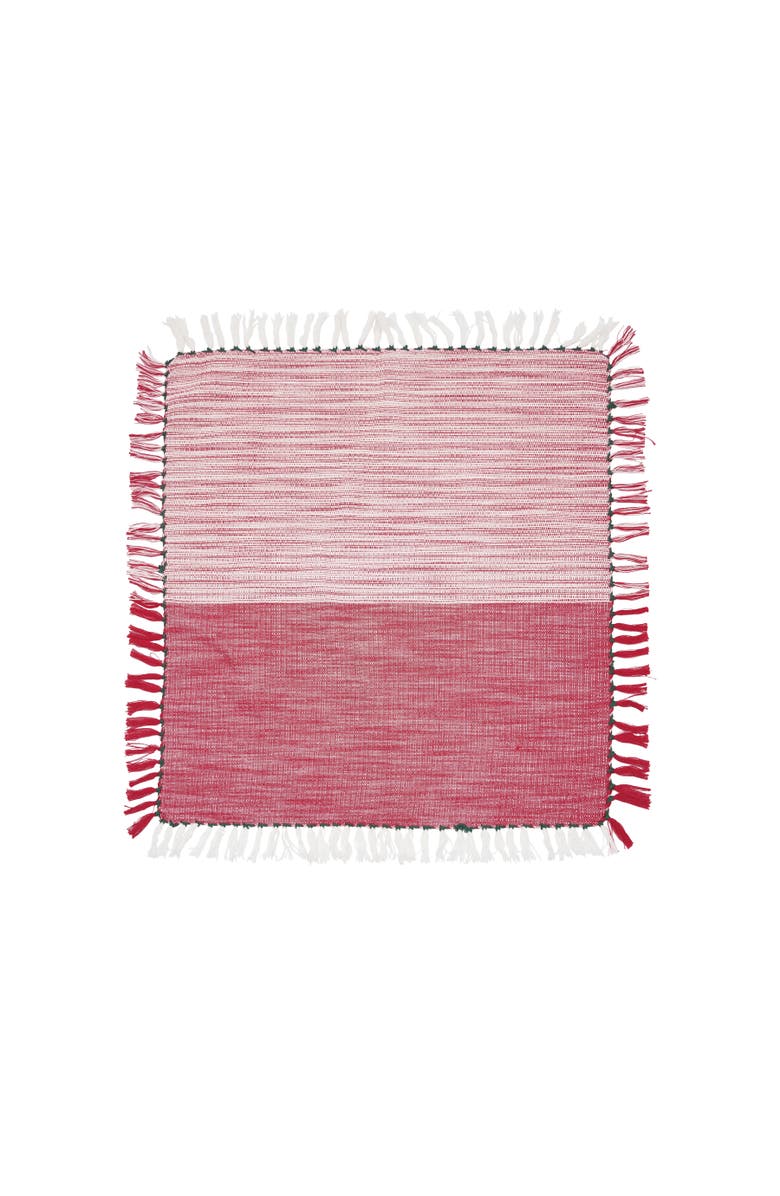 carol & frank Kerbey Ruby Napkins Set of 4, Alternate, color, Red