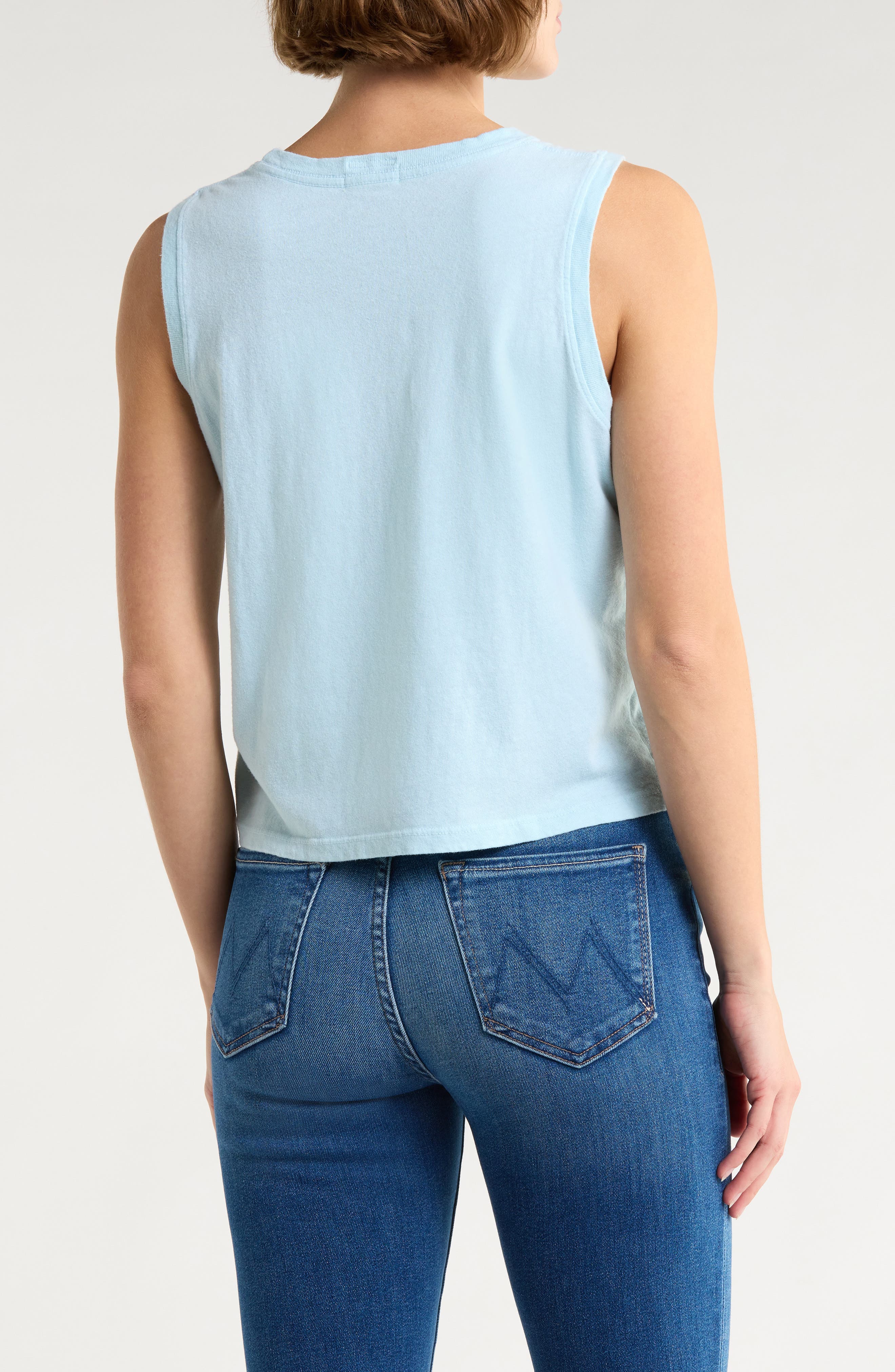 The Strong & Silent Type Cotton Graphic Tank - image 4