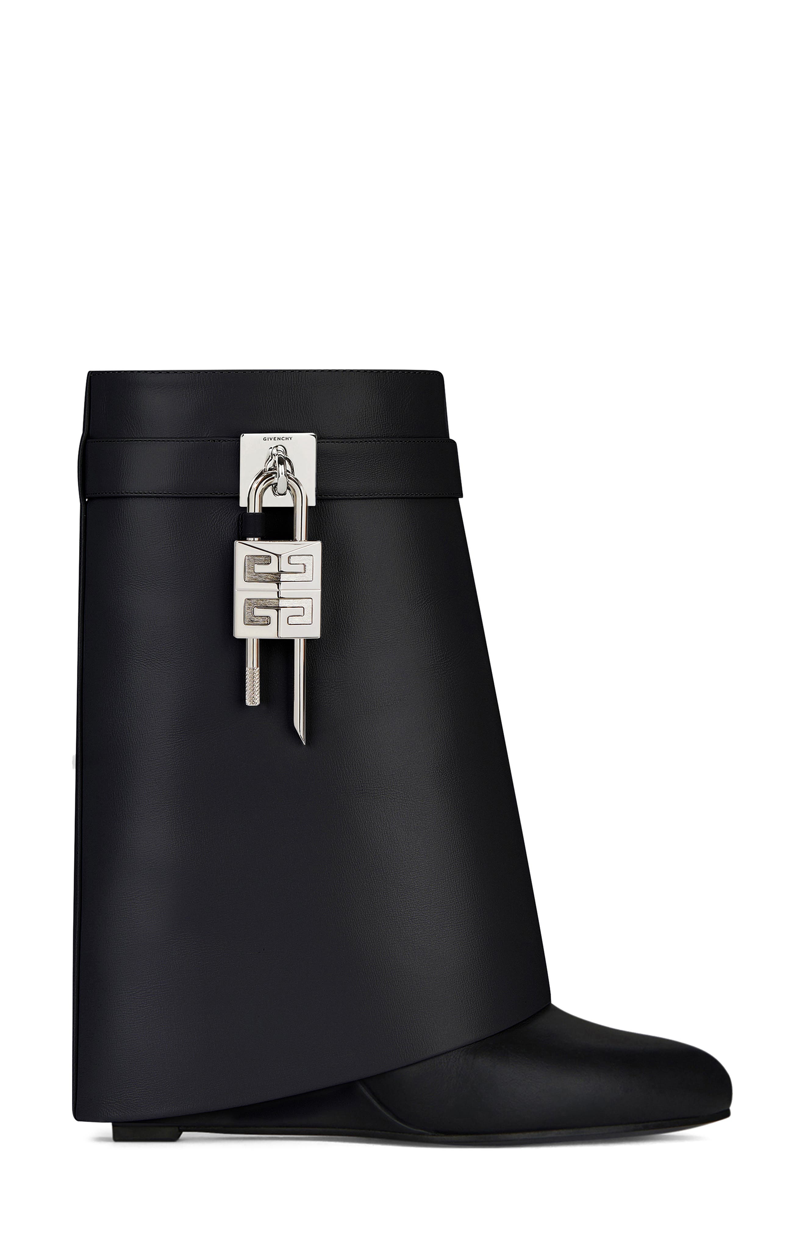 Givenchy Shark Lock Ankle Boot, Main, color, 