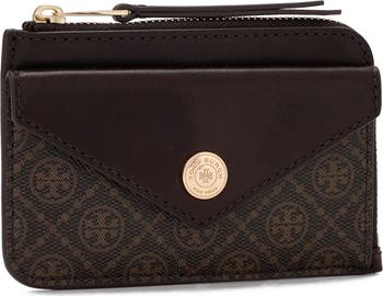長財布 Tory Burch T-Monogram Coated Canvas Wallet t-monogram-coated-canvas-