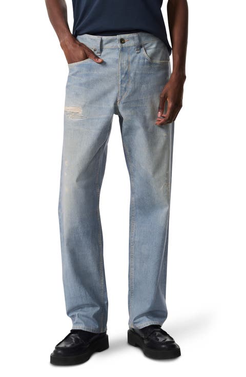 Fit 4 Miramar Canvas Straight Leg Jeans