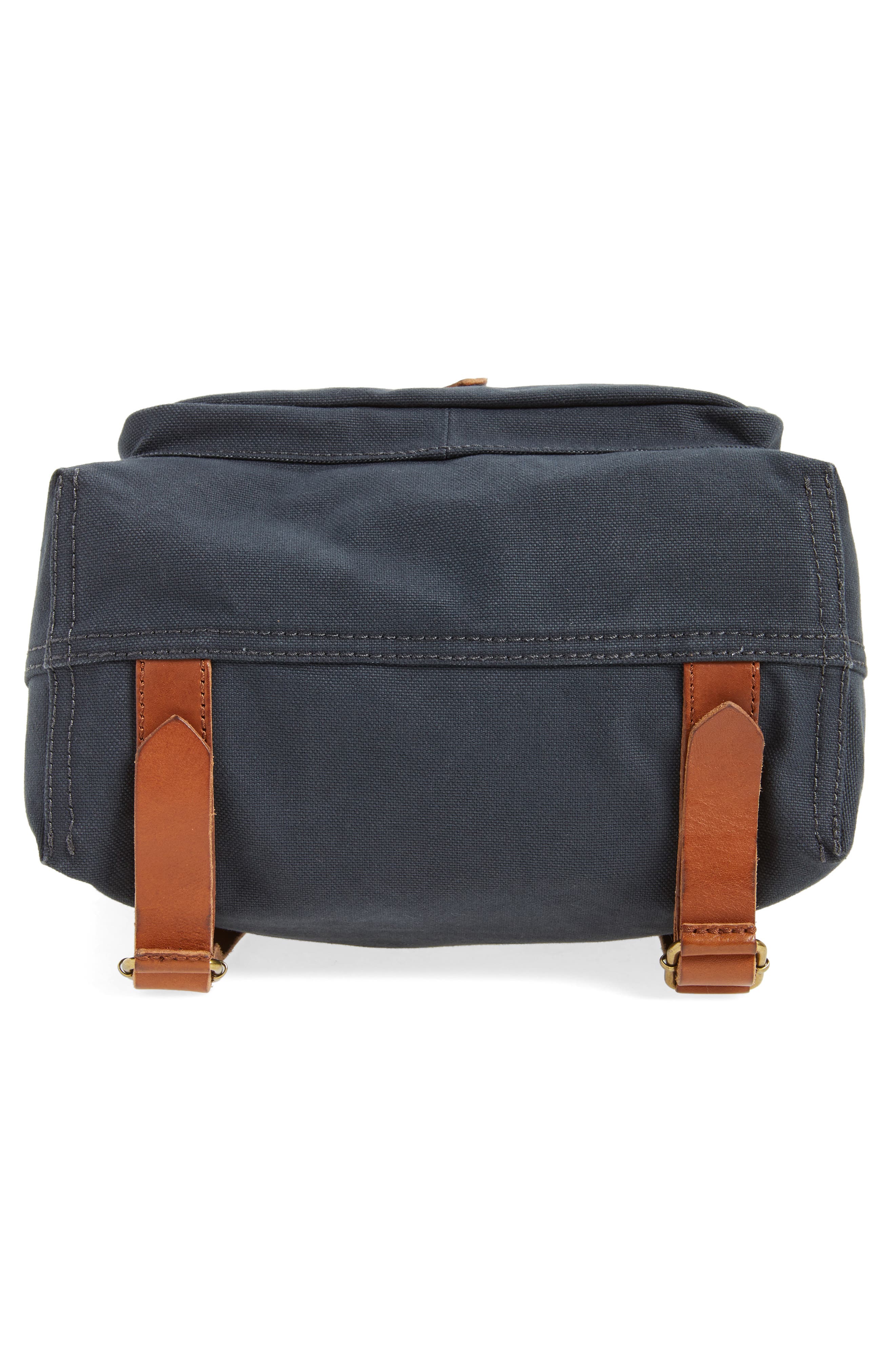 Madewell The Canvas Foldover Backpack, Alternate, color, 