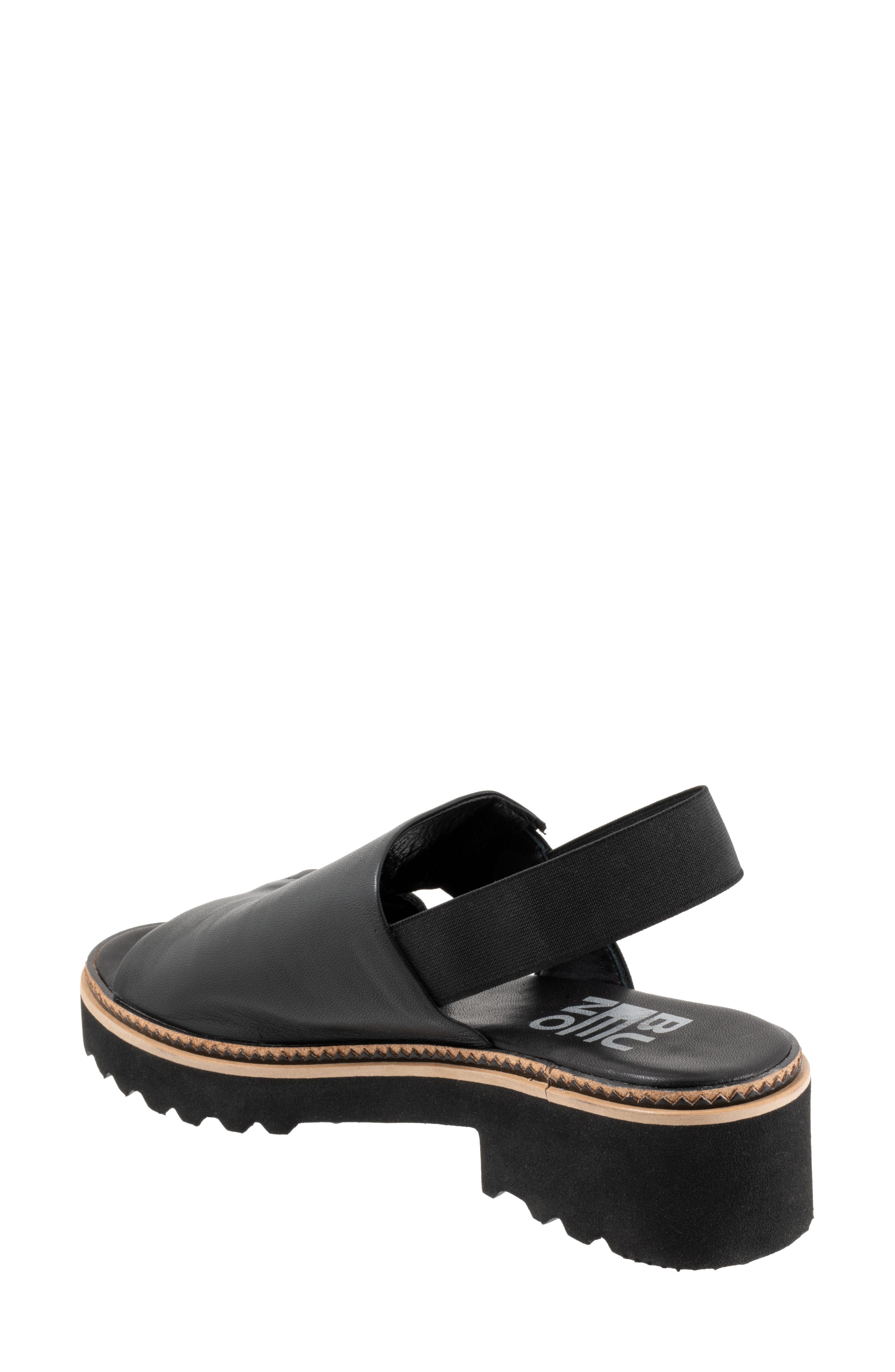 Bueno Amy Slingback Platform Sandal, Alternate, color, Black