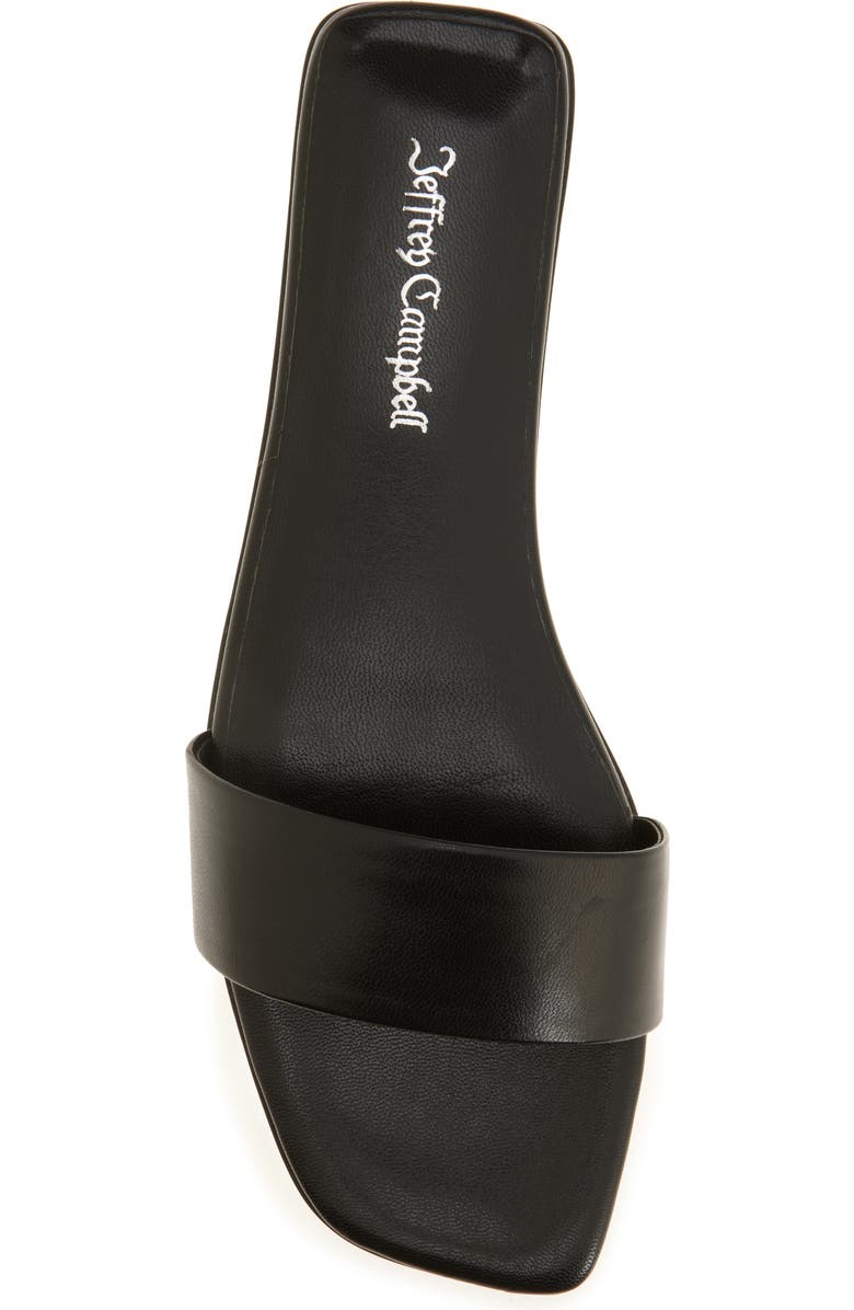 Jeffrey Campbell Vellum Slide Sandal, Alternate, color, Black