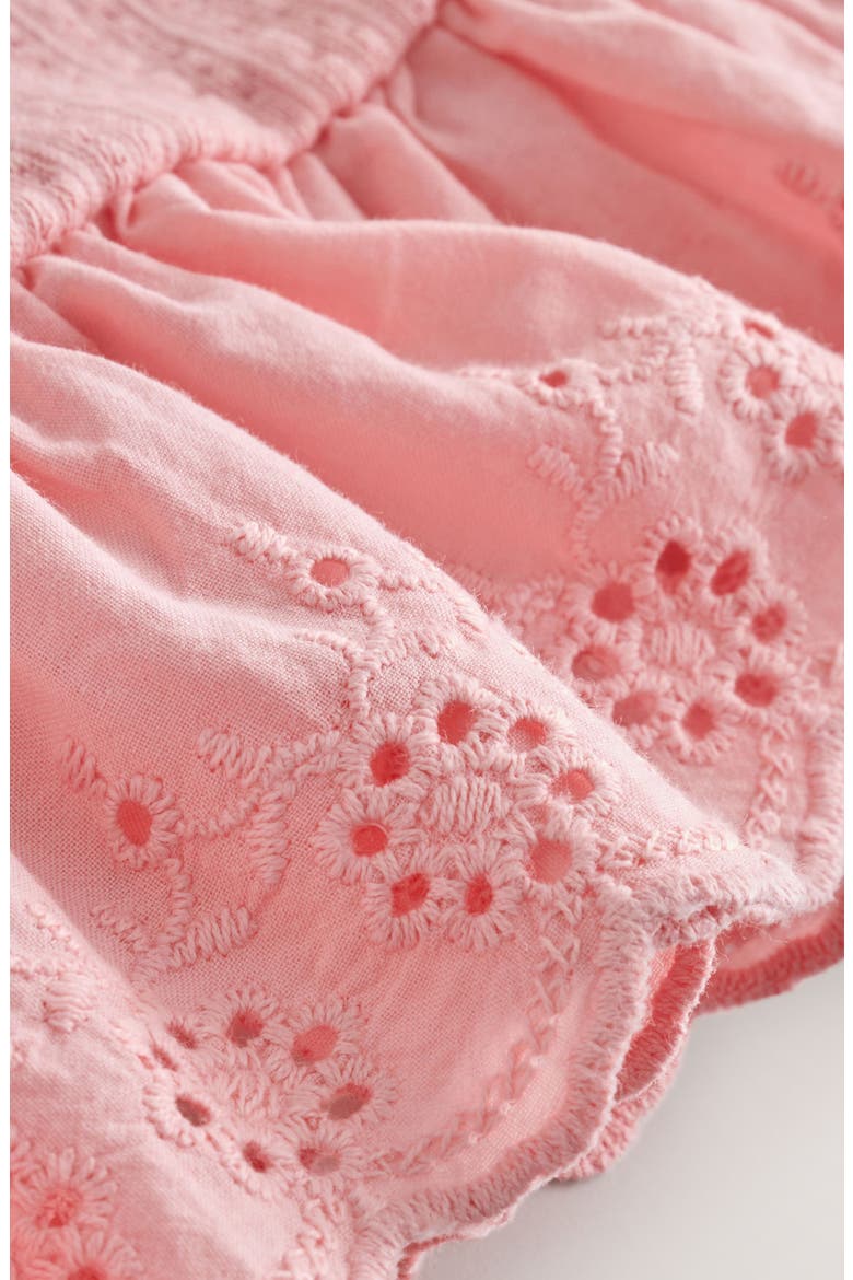 Kids' Eyelet Hem Tank & Floral Pants Set, Alternate, color, PINK