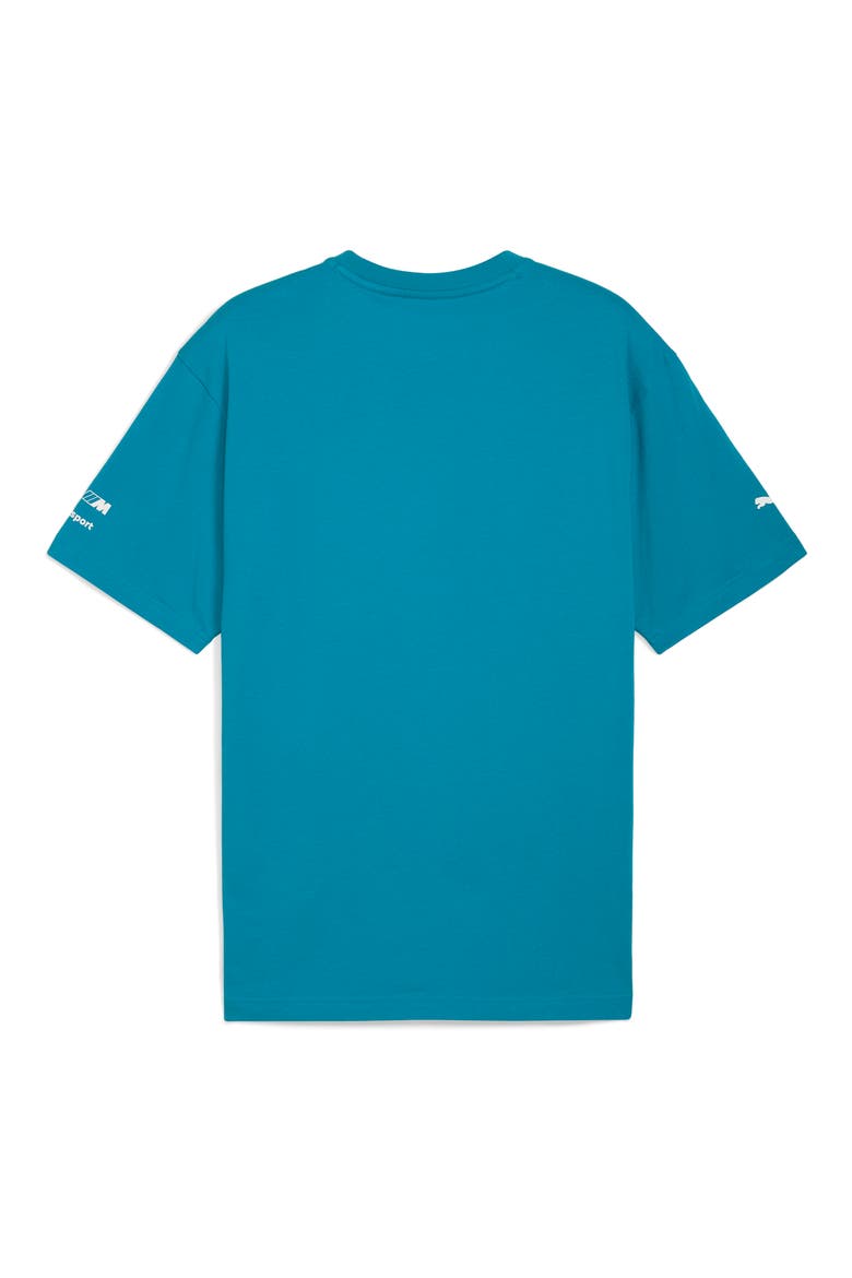 x BMW M Motorsport Cotton Graphic T-Shirt, Alternate, color, TROPICAL BLUE