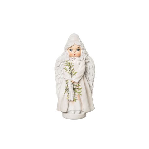 "Helena" Snow Angel Resin Gathered Traditions Joe Spencer Figure