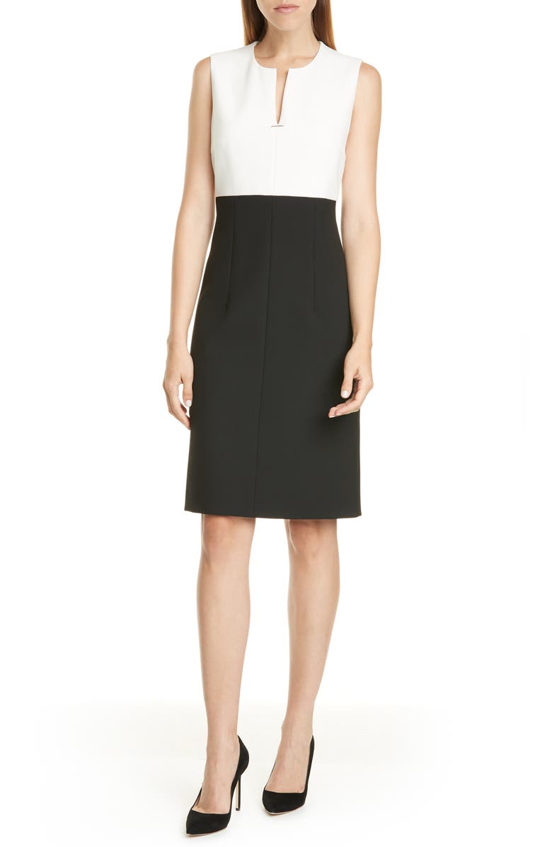 BOSS Daedalus Sheath Dress, Main, color,