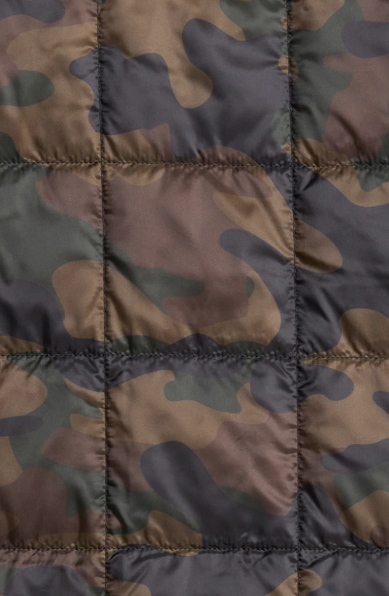 TAION Packable Down Coach Jacket, Alternate, color, Regular Camo