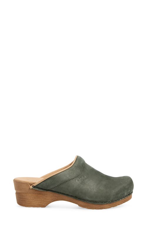 Sanita Ellis Leather Clog In Brown