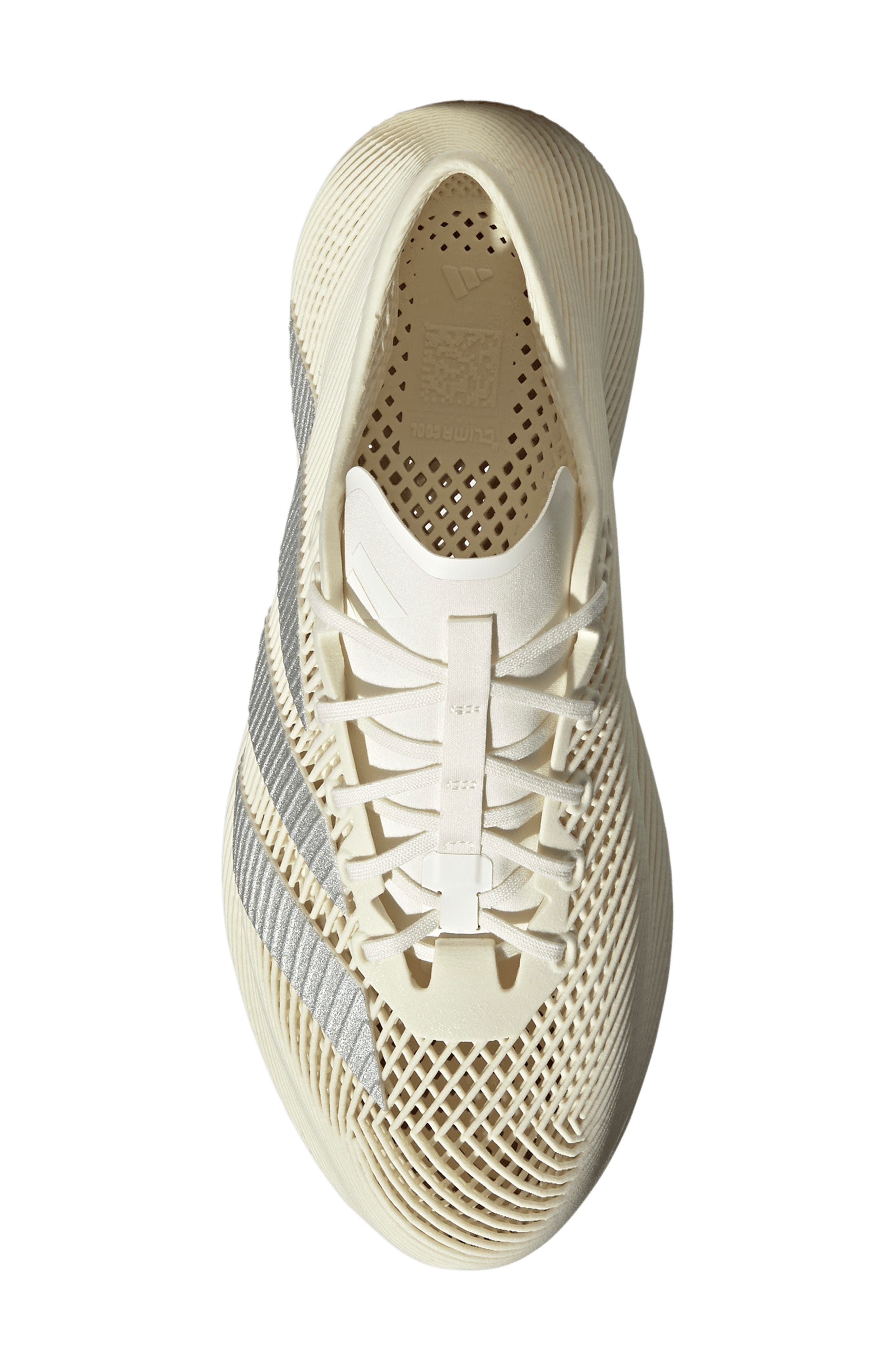 Gender Inclusive Climacool Laced Sneaker, Alternate, color, OFF WHITE/ OFF WHITE/ SILVER