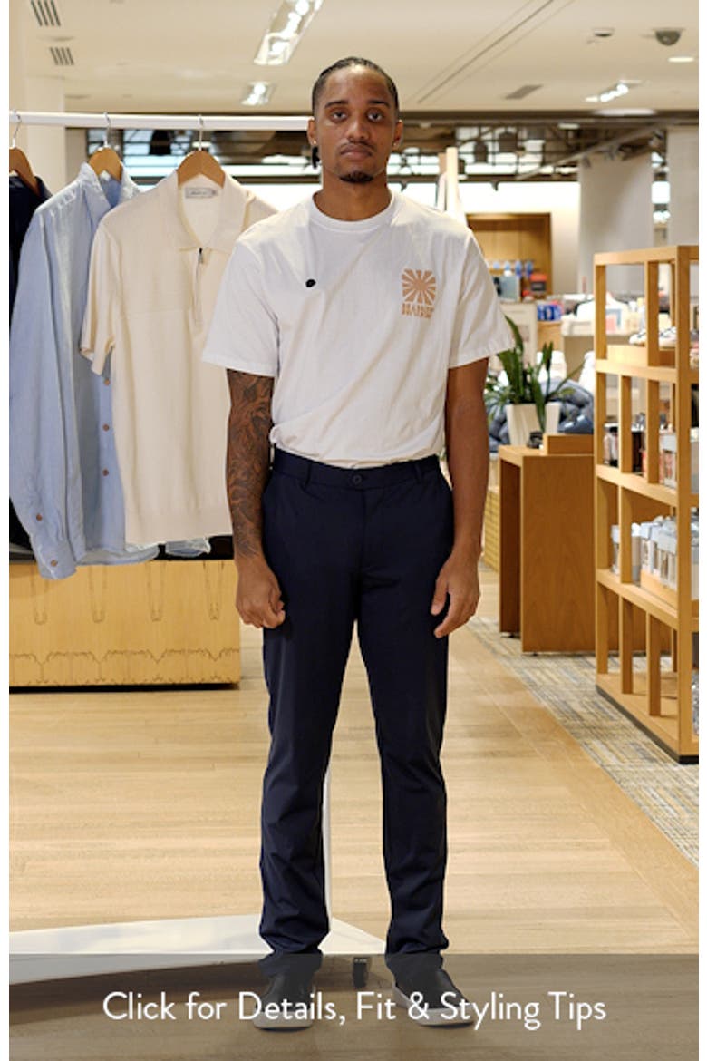 Sono Flat Front Stretch Chinos video