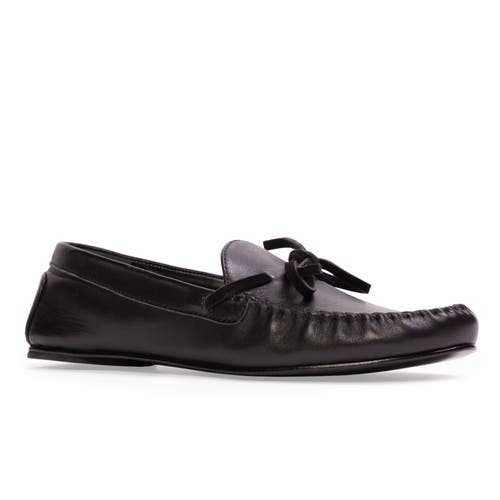 Black Suede Studio Solana Loafer In Multi