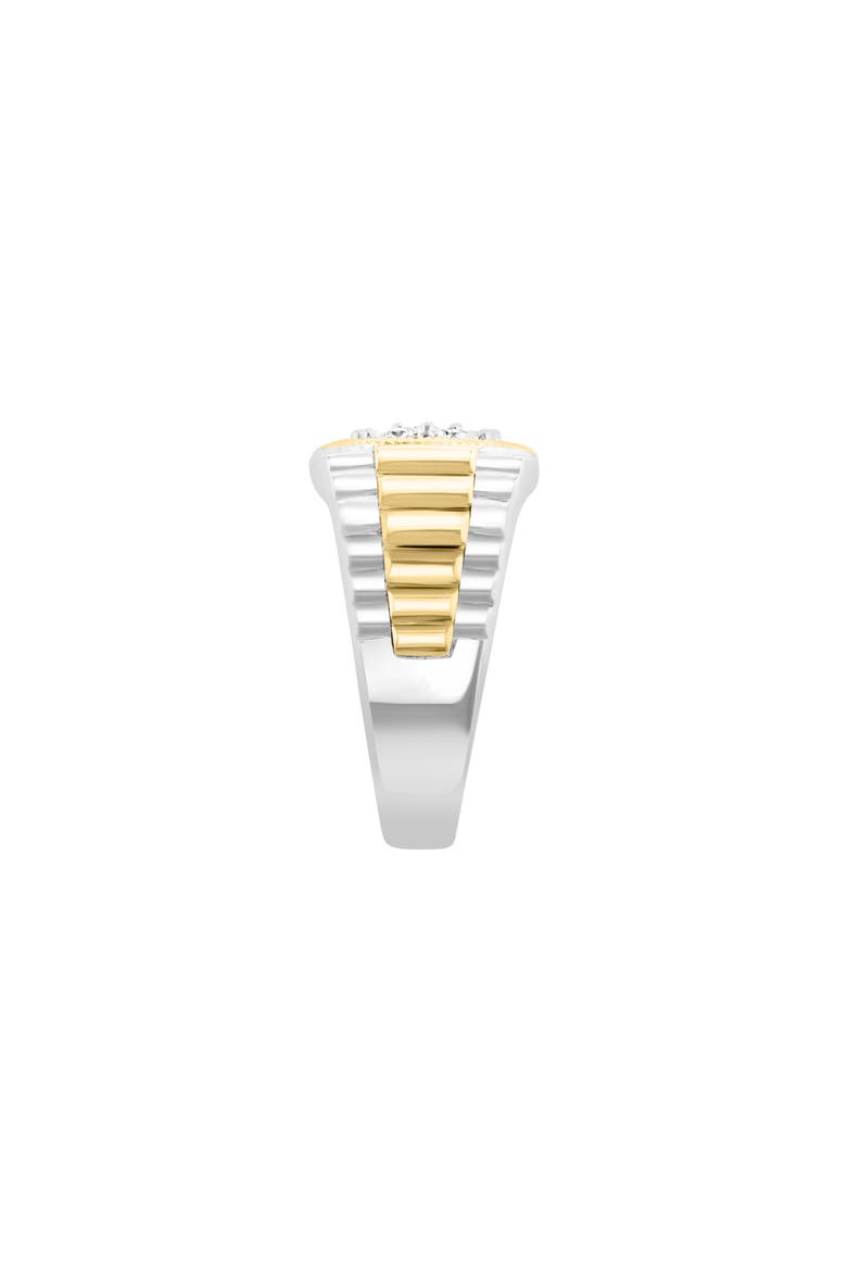 Sterling Silver Diamond Band Ring, Alternate, color, SILVER