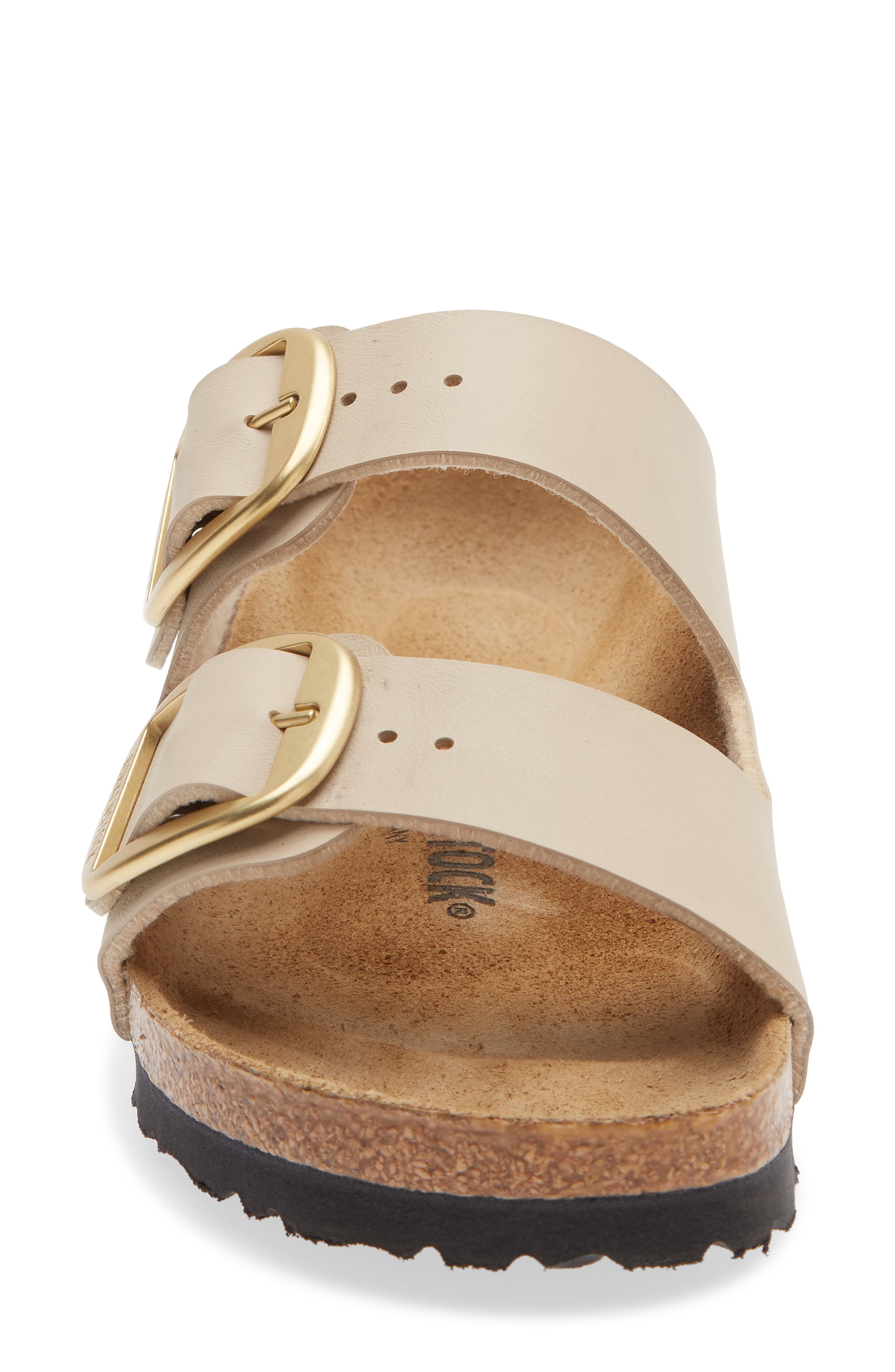 Arizona Big Buckle Slide Sandal, Alternate, color, SANDCASTLE