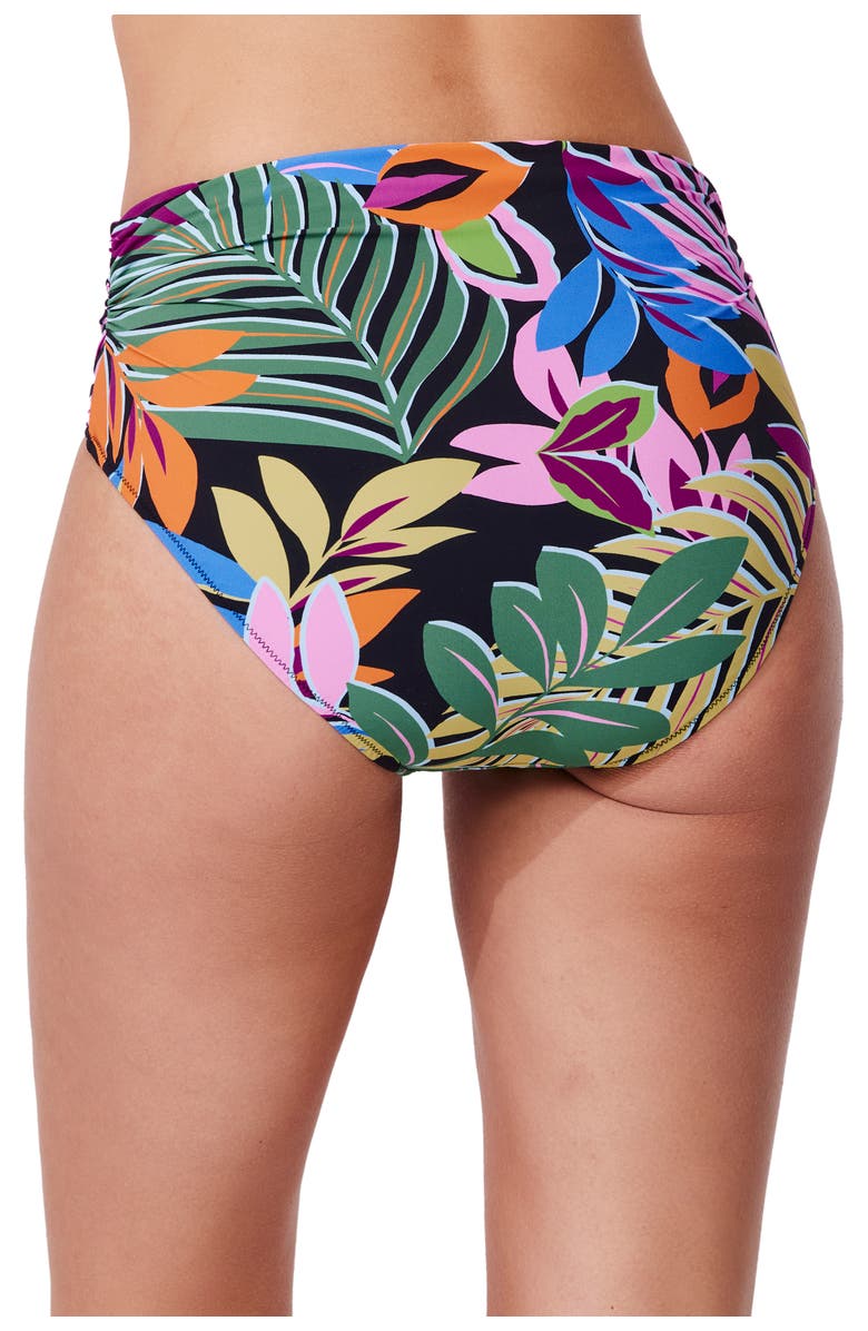 Profile by Gottex Costa Del Sol Shirred High Waist Swim Bottom, Alternate, color, 