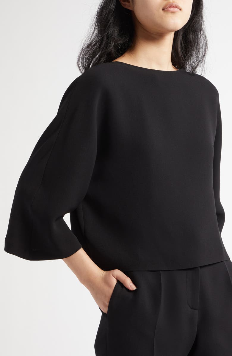 The Row Faurelle Boxy Silk Cady Top, Alternate, color, 