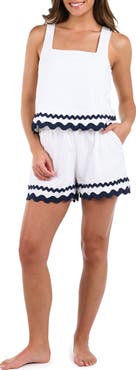 La Blanca Poolside Square Neck Cover-Up Tank Top