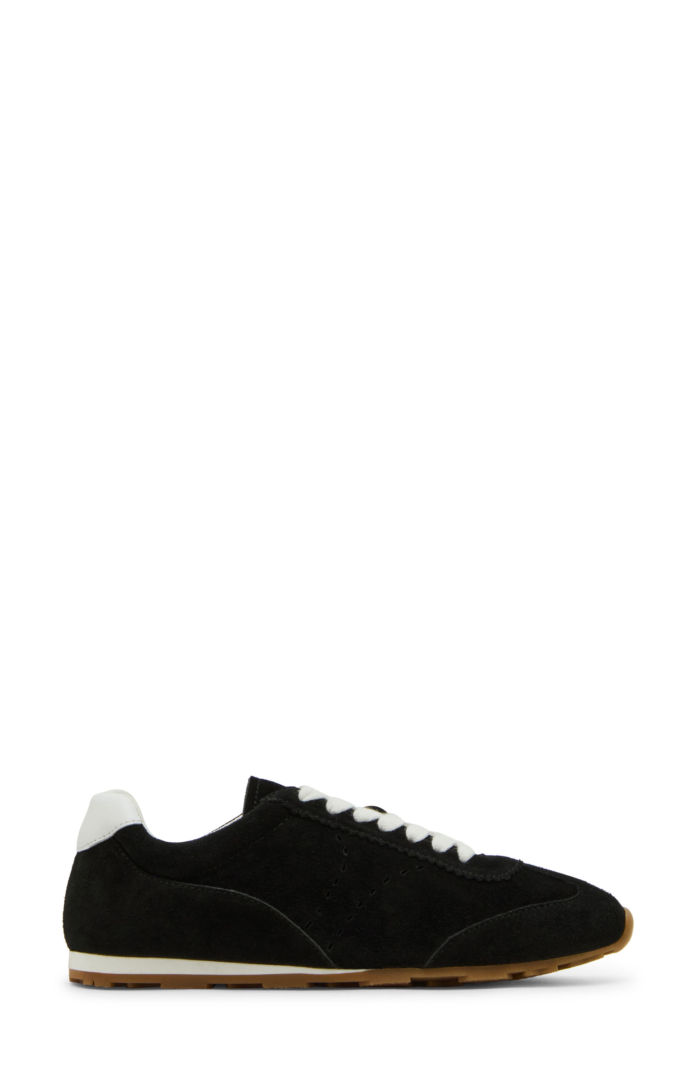 Blondo Carmen Waterproof Sneaker, Alternate, color, Black Suede