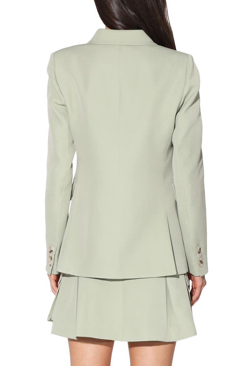 Tilda Double Breasted Blazer Jacket, Alternate, color, JADE