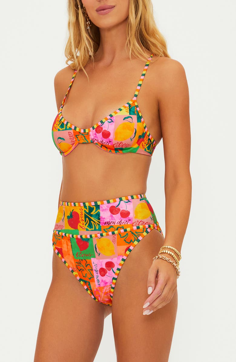 Beach Riot Kori Underwire Bikini Top, Alternate, color, Fruit Mar