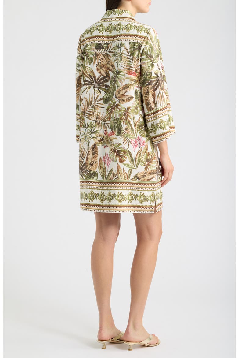 Fuji Hidden Coast Silk Shift Dress, Alternate, color, COCONUT
