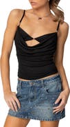 EDIKTED Layered Cutout Camisole