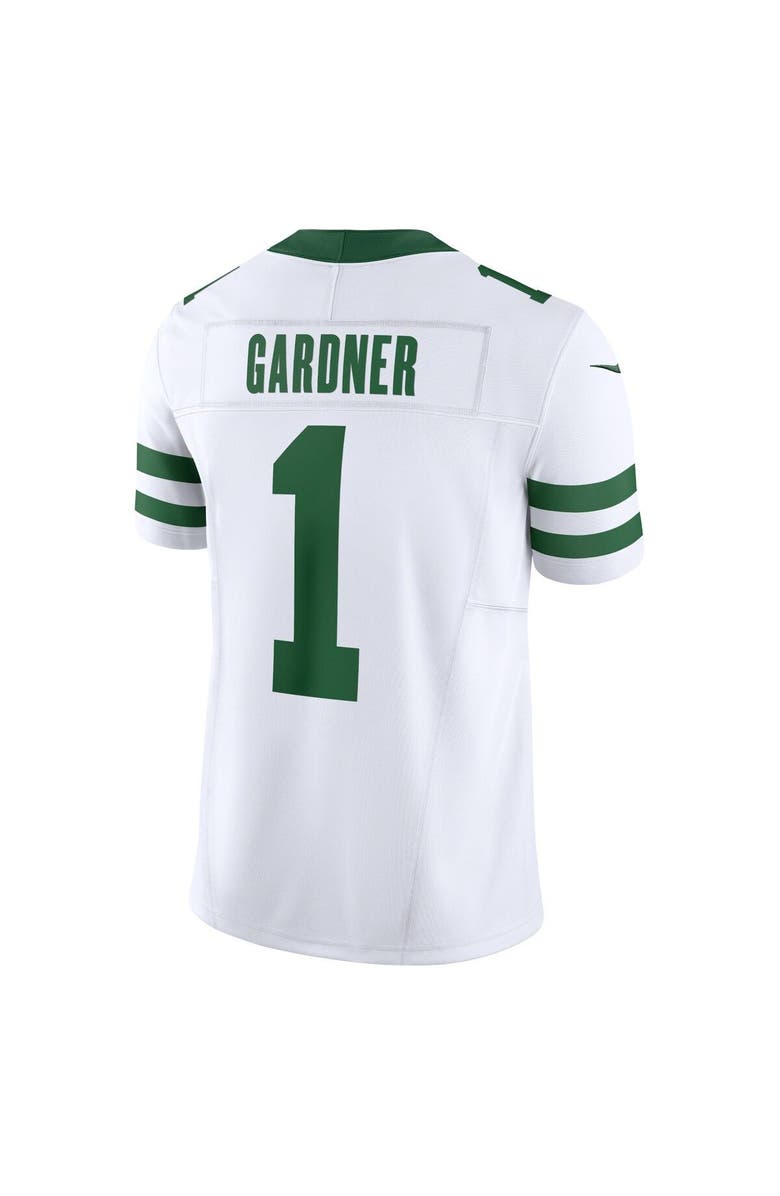 Nike Men's Nike Ahmad Sauce Gardner White New York Jets Vapor F.U.S.E. Limited Jersey, Alternate, color, White