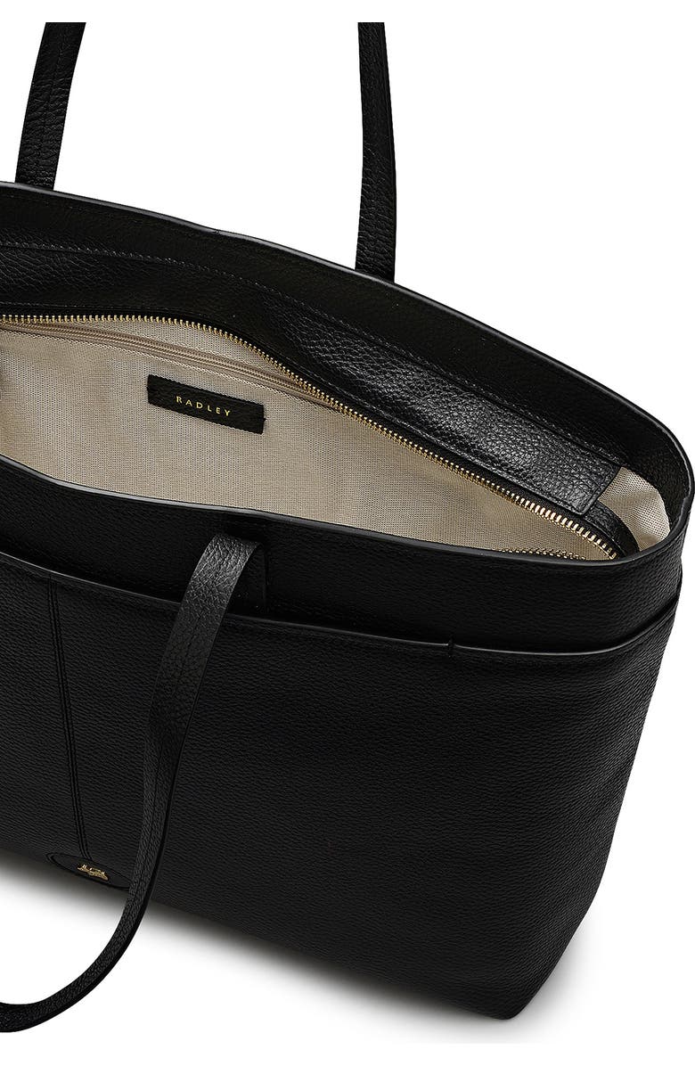 Radley Large Maldon Mews Zip Top Tote Bag, Alternate, color, Black