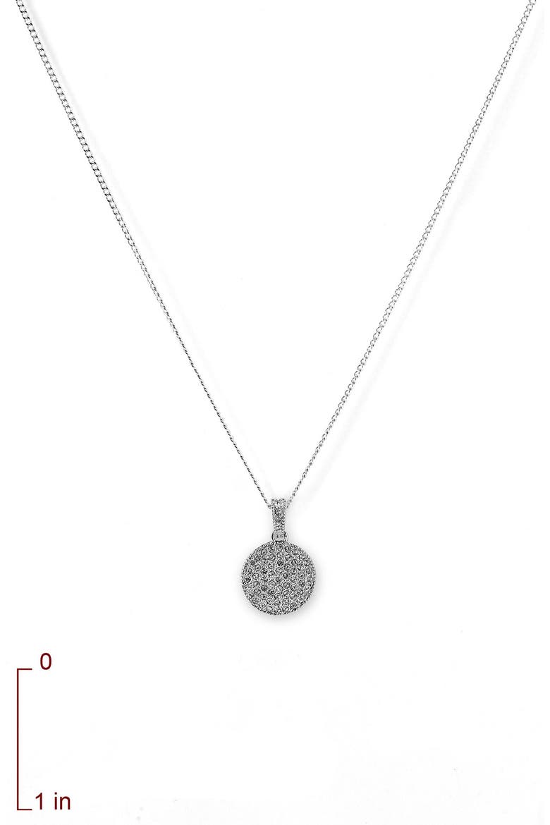 Reversible Pavé Pendant Necklace, Alternate, color, DISC