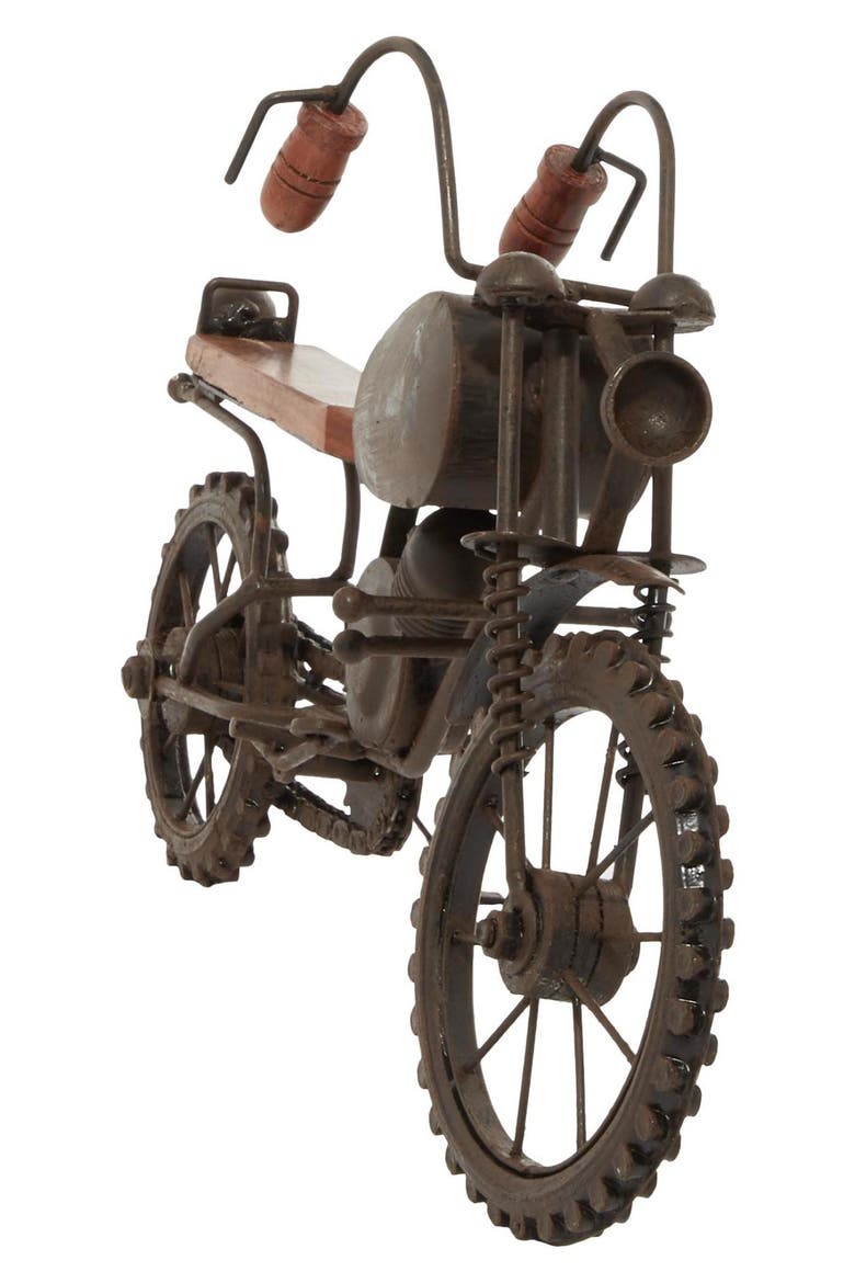 Motorcycle Sculpture, Alternate, color, BLACK