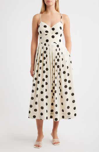 Polka Dot Midi Dress