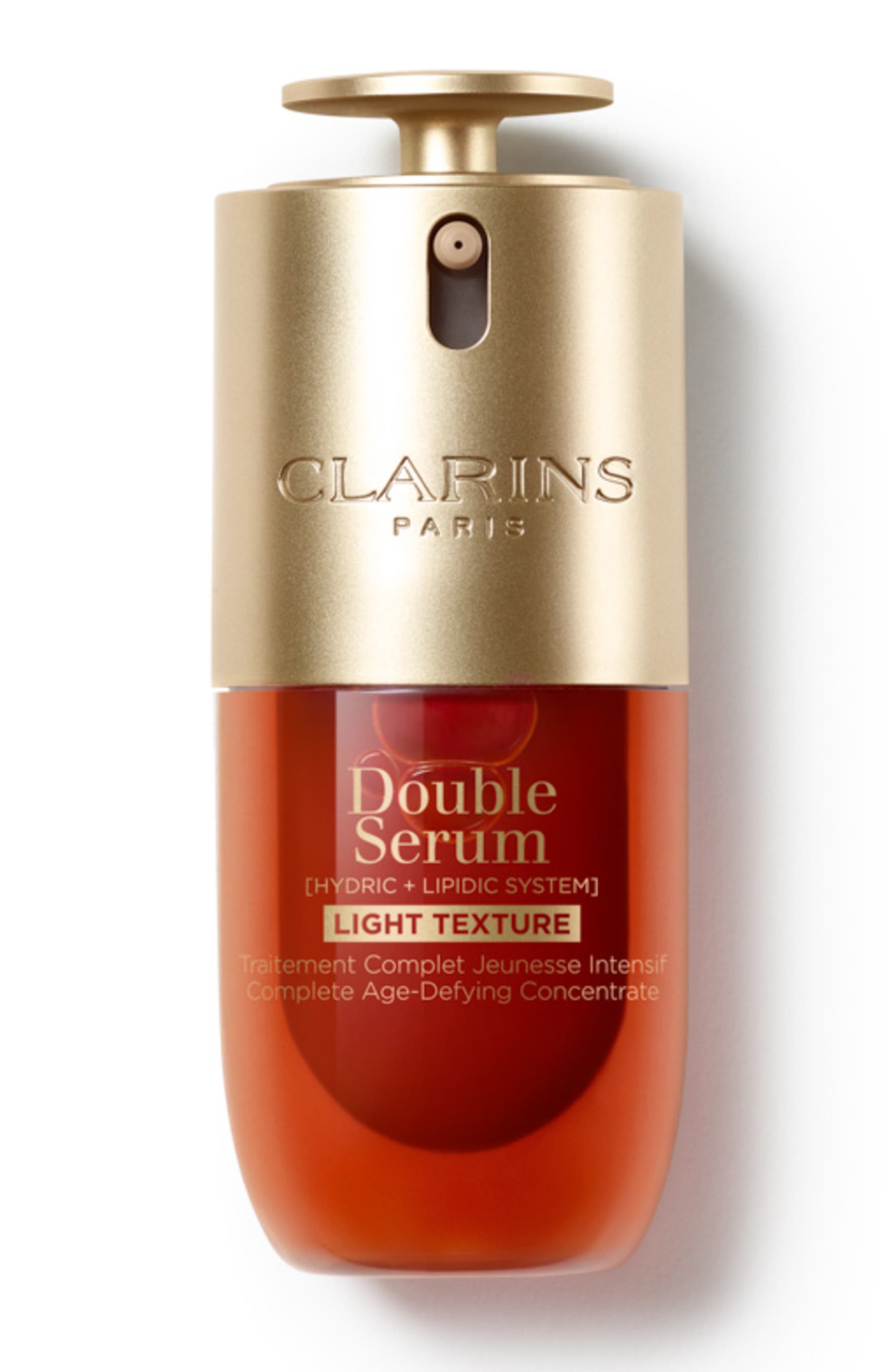 Clarins DOUBLE SERUM® Light Texture Firming, Radiance Boosting