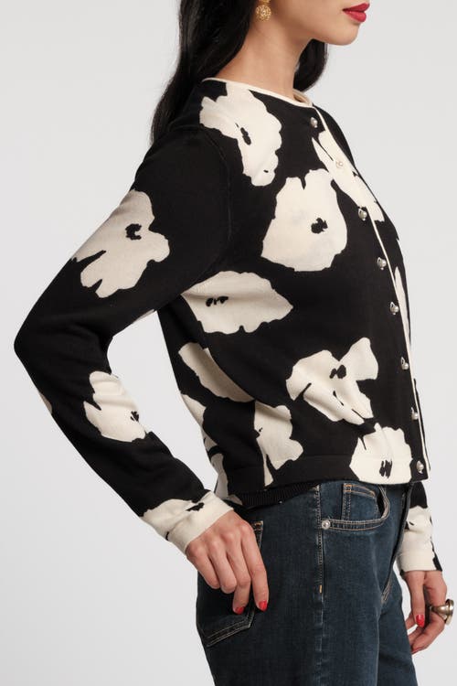 Frances Valentine Darling Cardigan In Black