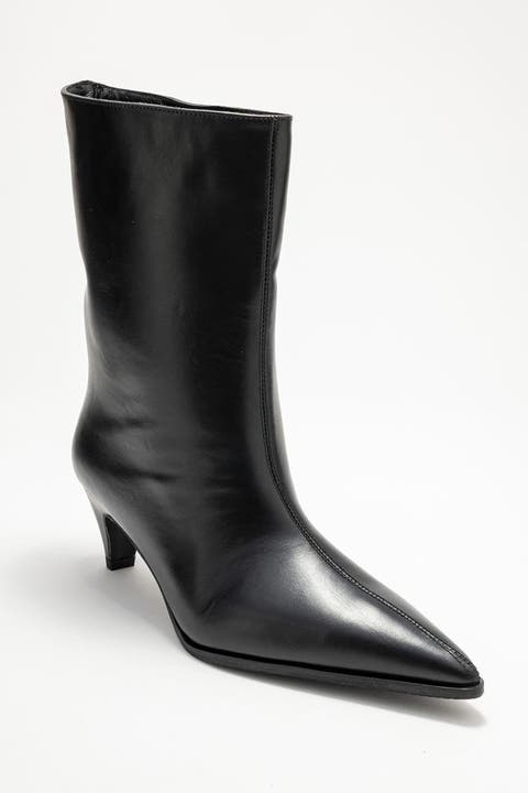 Aleo Leather Pointed Toe Boot